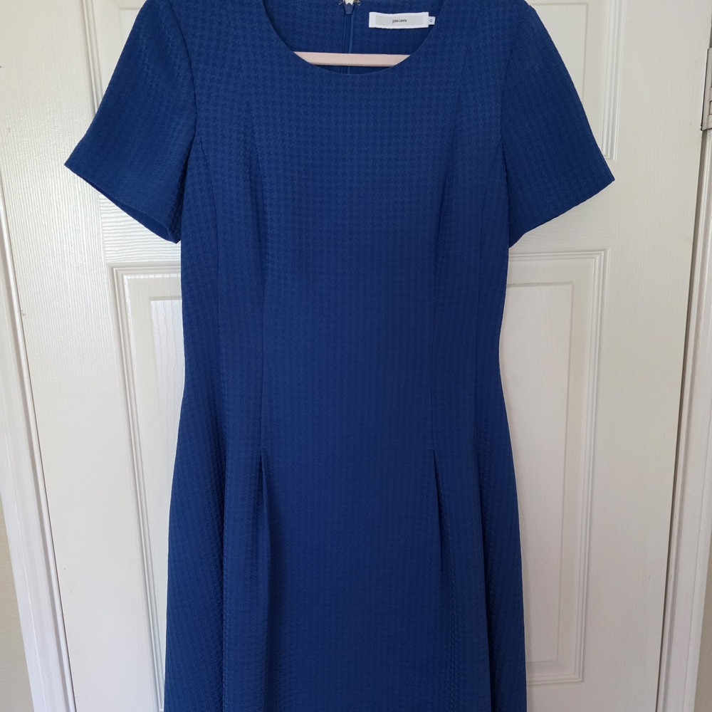 Elegant Blue Women's Dress